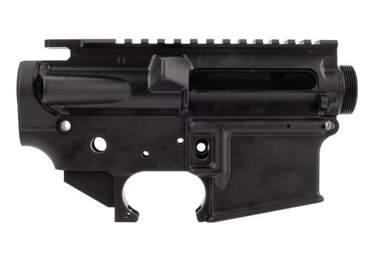 Geissele Super Duty AR-15 Receiver Set features a Mil-Spec hardcoat anodized black finish
